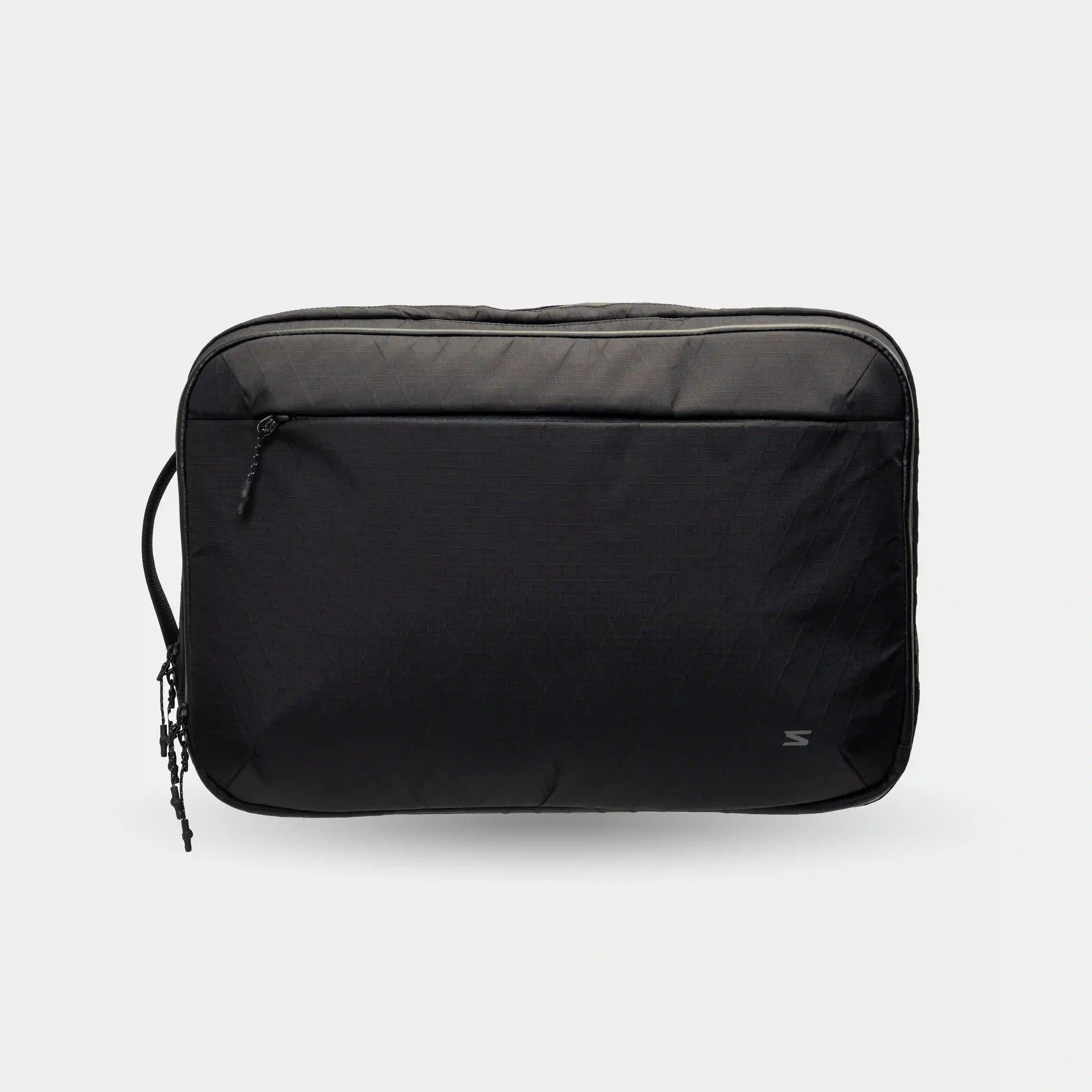 3-in-1 laptop bag that converts into backpack, crossbody, or briefcase.