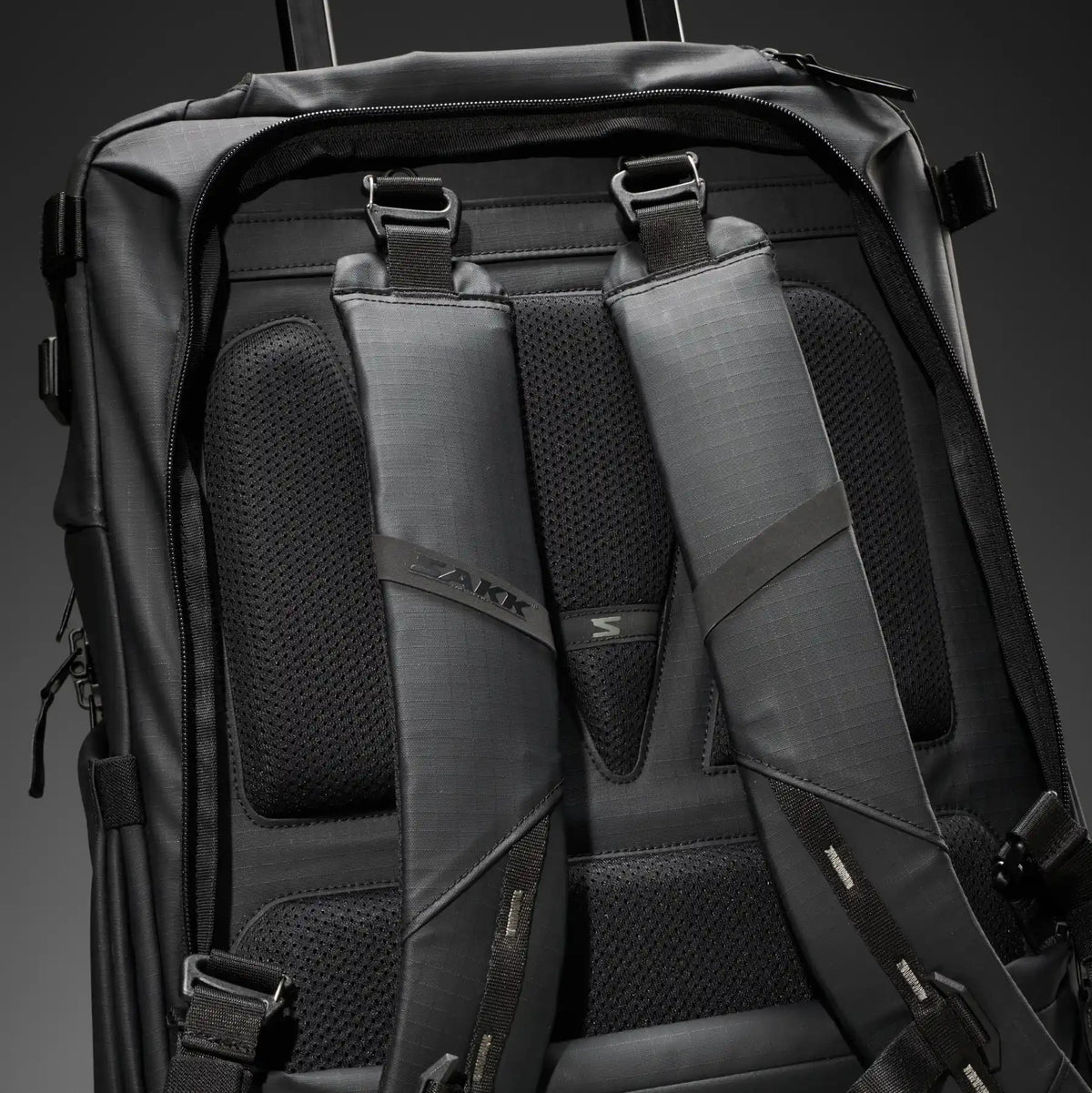 Ultra Shell Camera Backpack with attachable straps for added carrying flexibility and convenience.