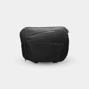 Black bag on a white background