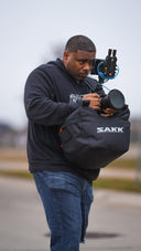 Perfect for ground-level or car-rig shots—vibration-free alternative to traditional mounts.