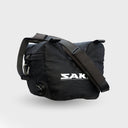 Lightweight inflatable camera support saddle for uneven surfaces.