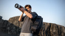 Outdoor camera backpack designed for long shoot days and field comfort.
