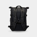 Durable water-resistant rolltop backpack with multiple pockets and ergonomic straps.