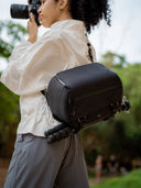 Urban sling bag designed for daily carry, shoots, and city commutes.