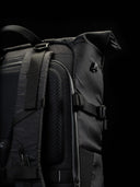 Waterproof rolltop backpack perfect for travel and everyday photography gear